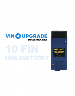 Upgrade ihres HEX-V2 10 FIN zu Unlimitiert